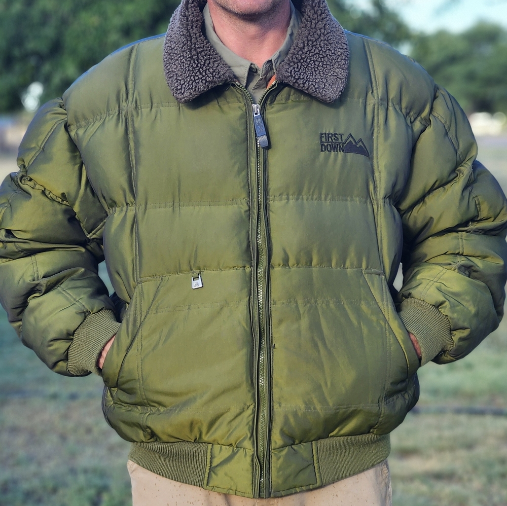Vintage First Down Winter Coat (XL)